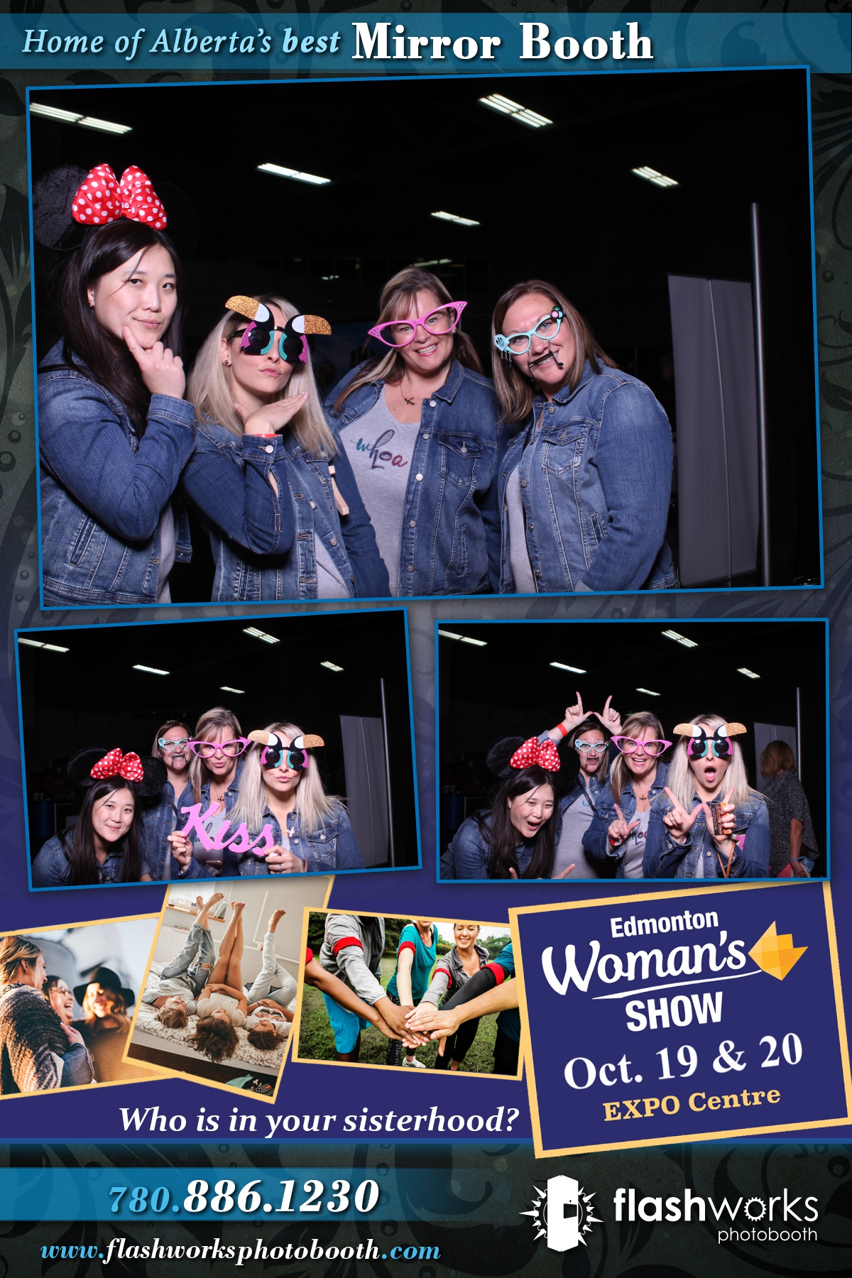 Fall Edmonton Woman's Show | View more photos from the event at gallery.flashworksphotobooth.com/u/FlashworksPhotoboothInc/Fall-Edmonton-Womans-Show-0